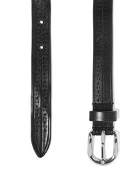 Женский черный кожаный ремень от Isabel Marant