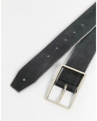 Мужской черный кожаный ремень от Esprit