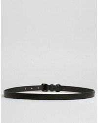 Женский черный кожаный ремень от Jack Wills