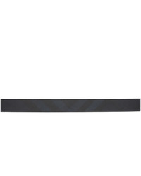 Мужской черный кожаный ремень от Burberry