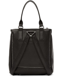 Женский черный кожаный рюкзак с шипами от Givenchy