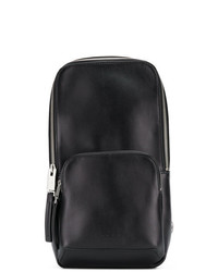 Женский черный кожаный рюкзак от 1017 Alyx 9Sm