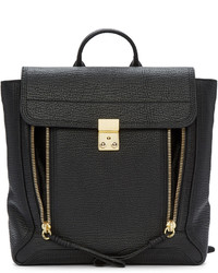 Женский черный кожаный рюкзак от 3.1 Phillip Lim