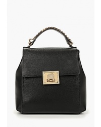 Женский черный кожаный рюкзак от Aldo
