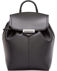 Женский черный кожаный рюкзак от Alexander Wang