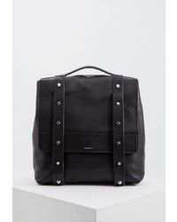 Женский черный кожаный рюкзак от AllSaints
