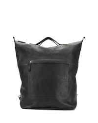 Мужской черный кожаный рюкзак от Ally Capellino
