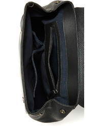 Женский черный кожаный рюкзак от Karen Walker