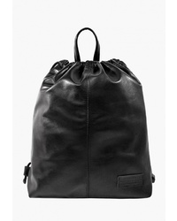 Женский черный кожаный рюкзак от BB1