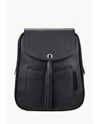 Женский черный кожаный рюкзак от BB1