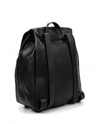 Женский черный кожаный рюкзак от Befree