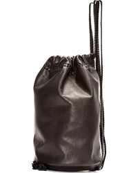 Женский черный кожаный рюкзак от Wendy Nichol