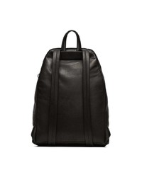 Мужской черный кожаный рюкзак от Rick Owens