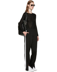 Женский черный кожаный рюкзак от Marc Jacobs