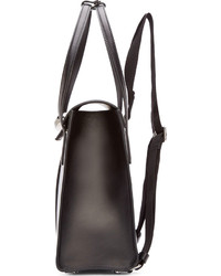 Женский черный кожаный рюкзак от Christopher Kane