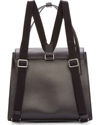 Женский черный кожаный рюкзак от Christopher Kane