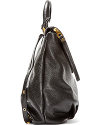 Женский черный кожаный рюкзак от Marc by Marc Jacobs