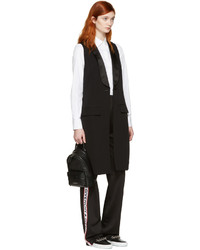 Женский черный кожаный рюкзак от Givenchy