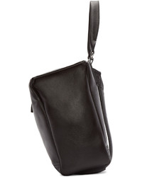 Женский черный кожаный рюкзак от Givenchy