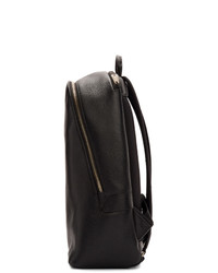 Мужской черный кожаный рюкзак от Paul Smith