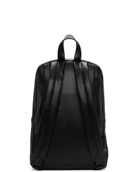 Мужской черный кожаный рюкзак от Common Projects