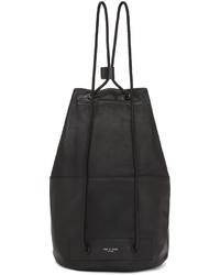 Женский черный кожаный рюкзак от Rag & Bone