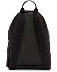 Женский черный кожаный рюкзак от Versace