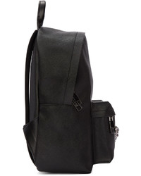 Женский черный кожаный рюкзак от Versace