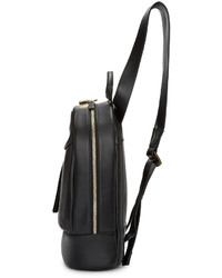 Женский черный кожаный рюкзак от WANT Les Essentiels