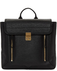 Женский черный кожаный рюкзак от 3.1 Phillip Lim