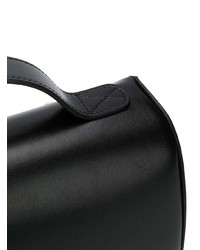 Женский черный кожаный рюкзак от Simone Rocha