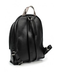 Женский черный кожаный рюкзак от Cavalli Class
