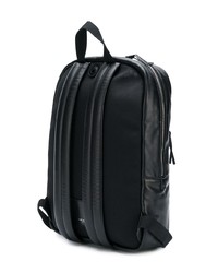 Мужской черный кожаный рюкзак от Saint Laurent