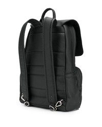 Мужской черный кожаный рюкзак от Zanellato