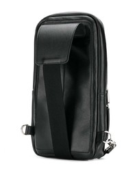 Женский черный кожаный рюкзак от 1017 Alyx 9Sm