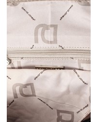 Женский черный кожаный рюкзак от David Jones