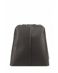 Женский черный кожаный рюкзак от DDA