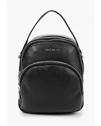 Женский черный кожаный рюкзак от Dino Ricci