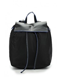 Женский черный кожаный рюкзак от DKNY Active