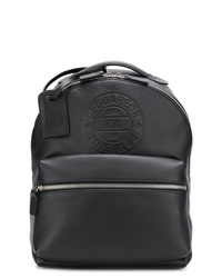 Мужской черный кожаный рюкзак от DSQUARED2