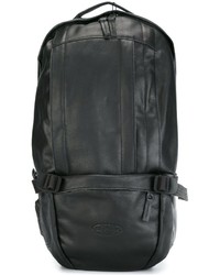 Женский черный кожаный рюкзак от Eastpak