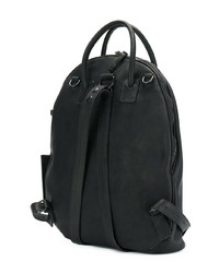 Женский черный кожаный рюкзак от Marsèll