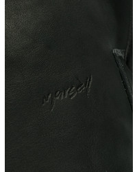 Женский черный кожаный рюкзак от Marsèll