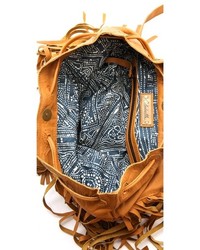 Женский черный кожаный рюкзак от Cleobella