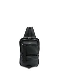 Мужской черный кожаный рюкзак от Givenchy