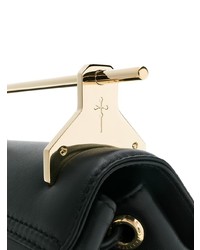 Женский черный кожаный рюкзак от M2Malletier