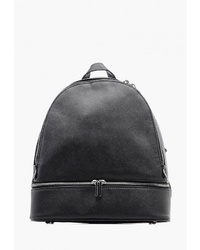 Женский черный кожаный рюкзак от Goroshek