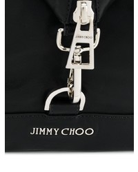 Мужской черный кожаный рюкзак от Jimmy Choo
