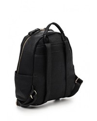 Женский черный кожаный рюкзак от Johnny