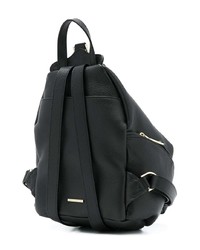 Женский черный кожаный рюкзак от Rebecca Minkoff